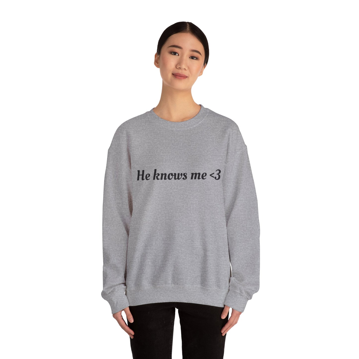 Walk in Faith Women's Heavy Blend™ Crewneck Sweatshirt
