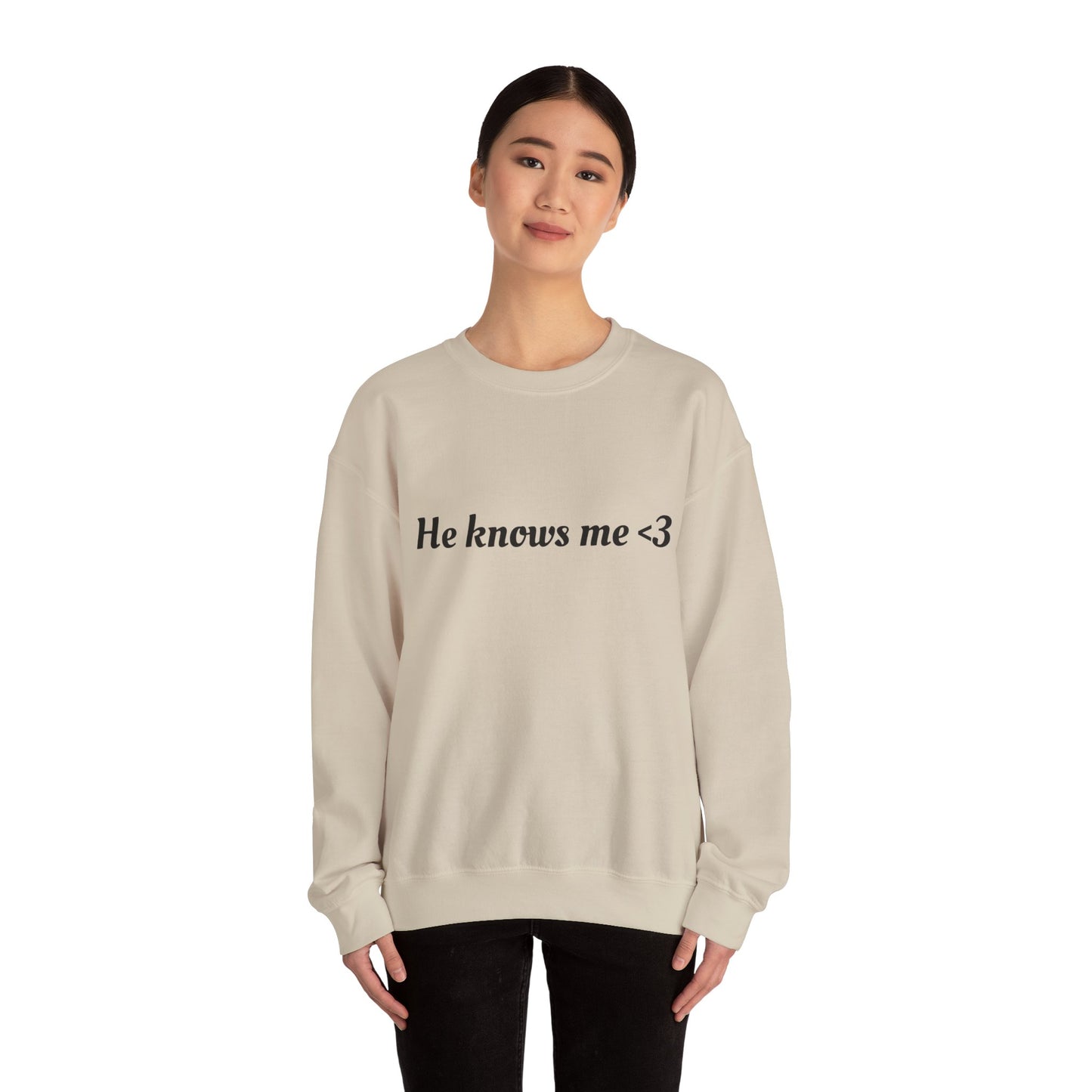 Walk in Faith Women's Heavy Blend™ Crewneck Sweatshirt