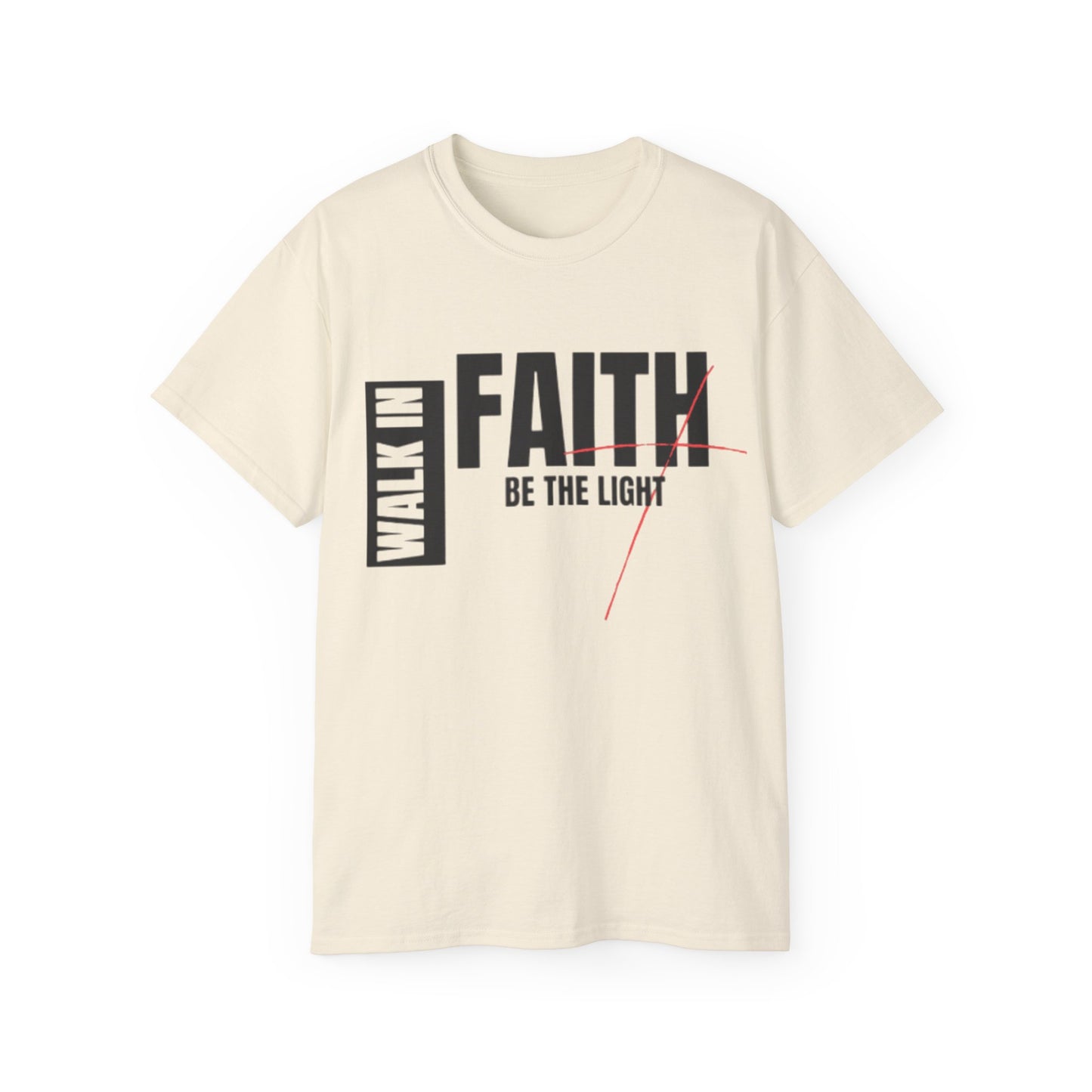 Walk in Faith Unisex Ultra Cotton Tee