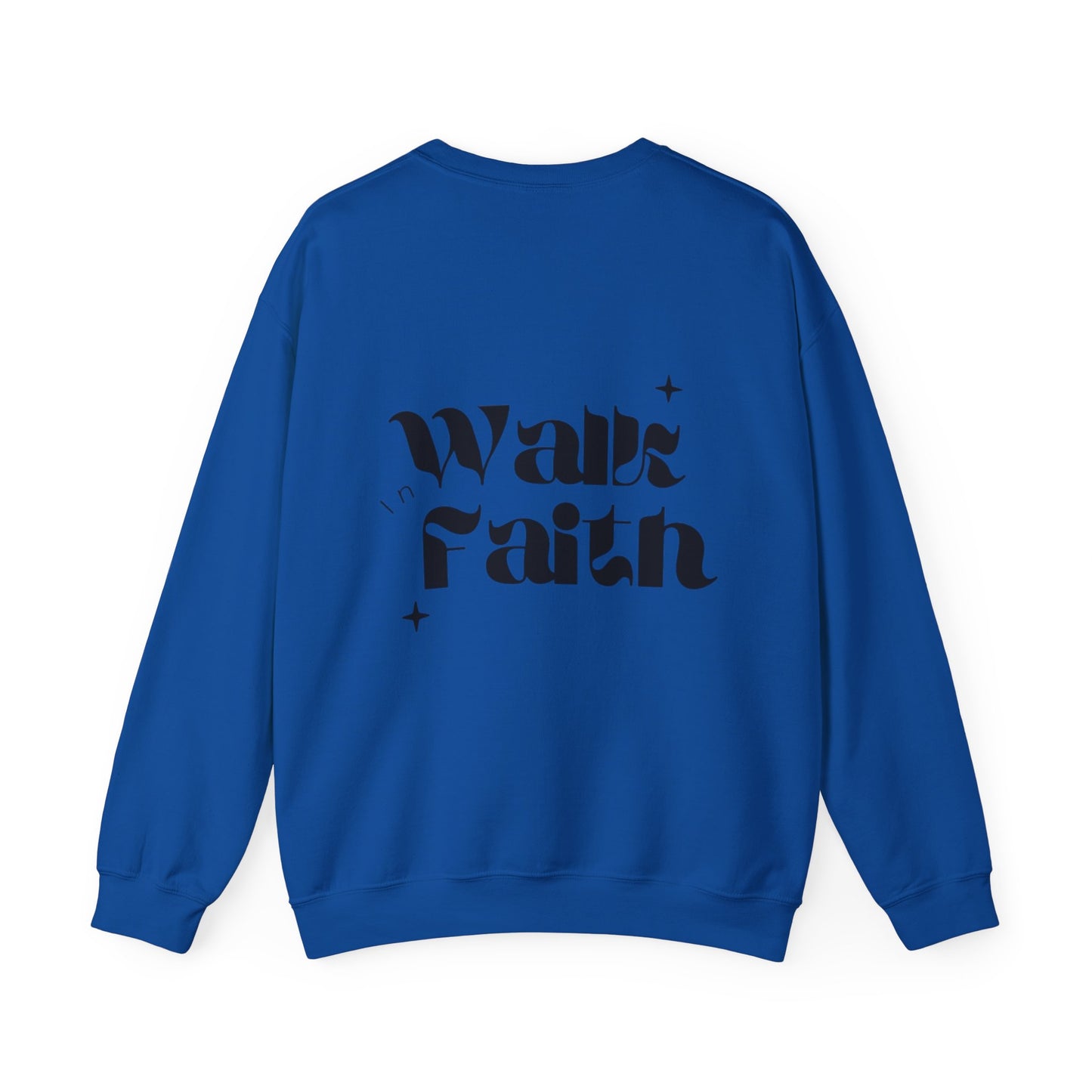 Walk in Faith Women's Heavy Blend™ Crewneck Sweatshirt