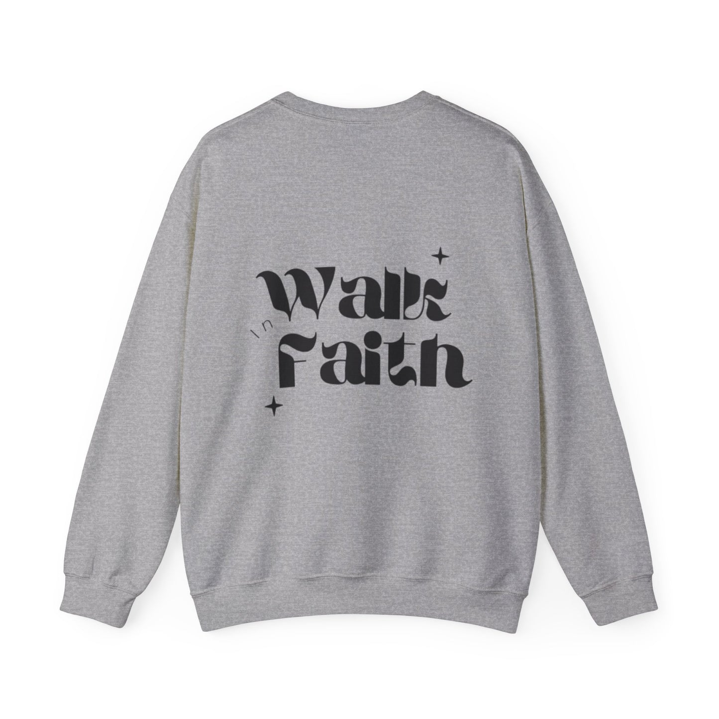 Walk in Faith Women's Heavy Blend™ Crewneck Sweatshirt