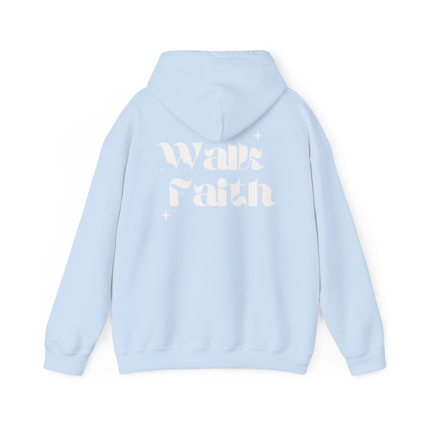 Walk in Faith Women's Heavy Blend™ Hooded Sweatshirt