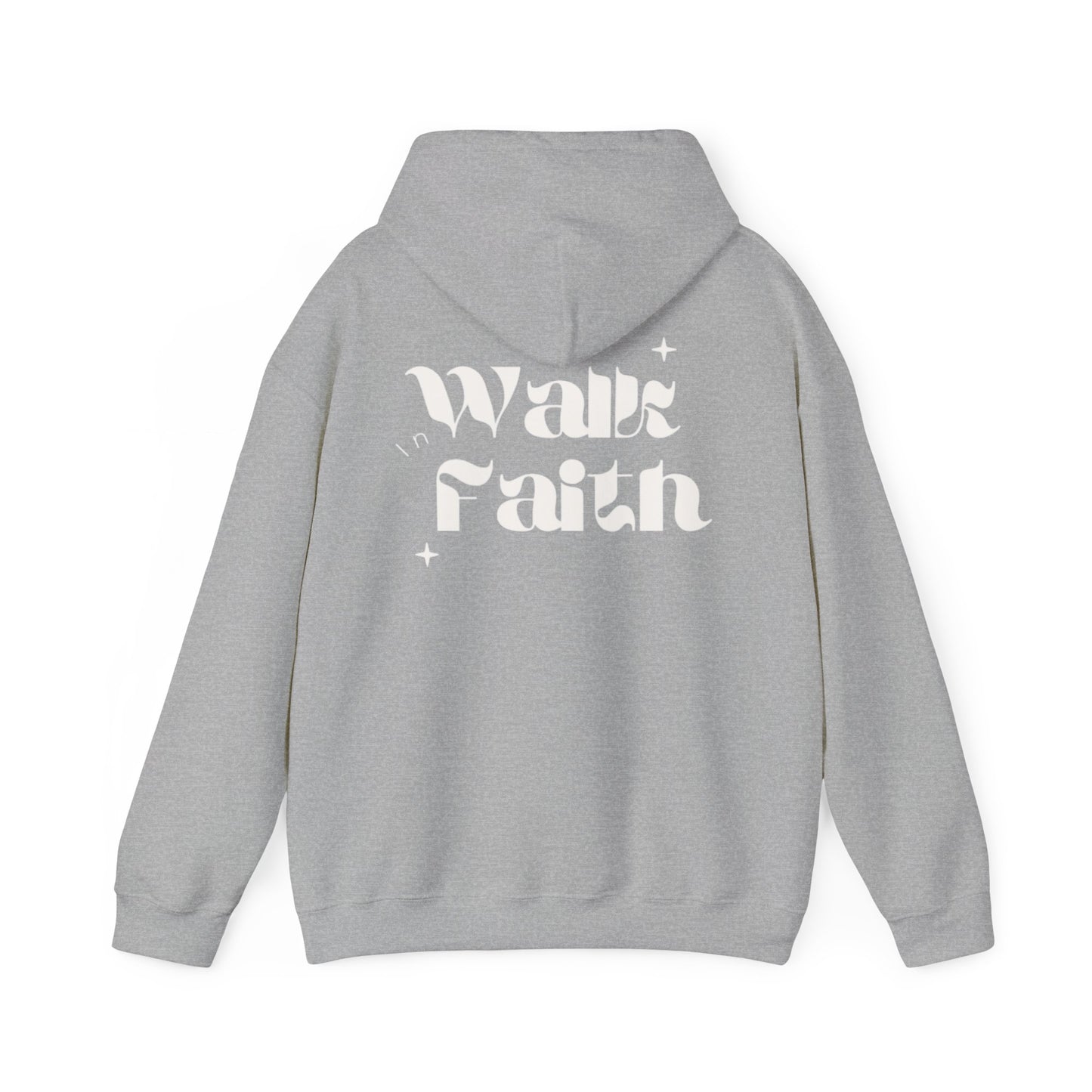 Walk in Faith Women's Heavy Blend™ Hooded Sweatshirt