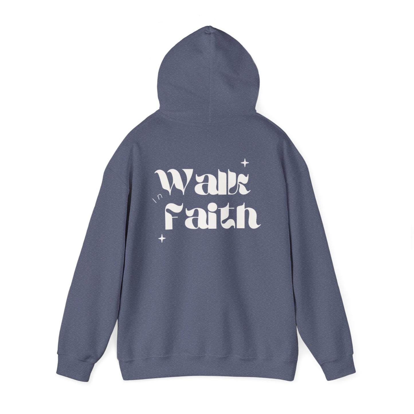 Walk in Faith Women's Heavy Blend™ Hooded Sweatshirt