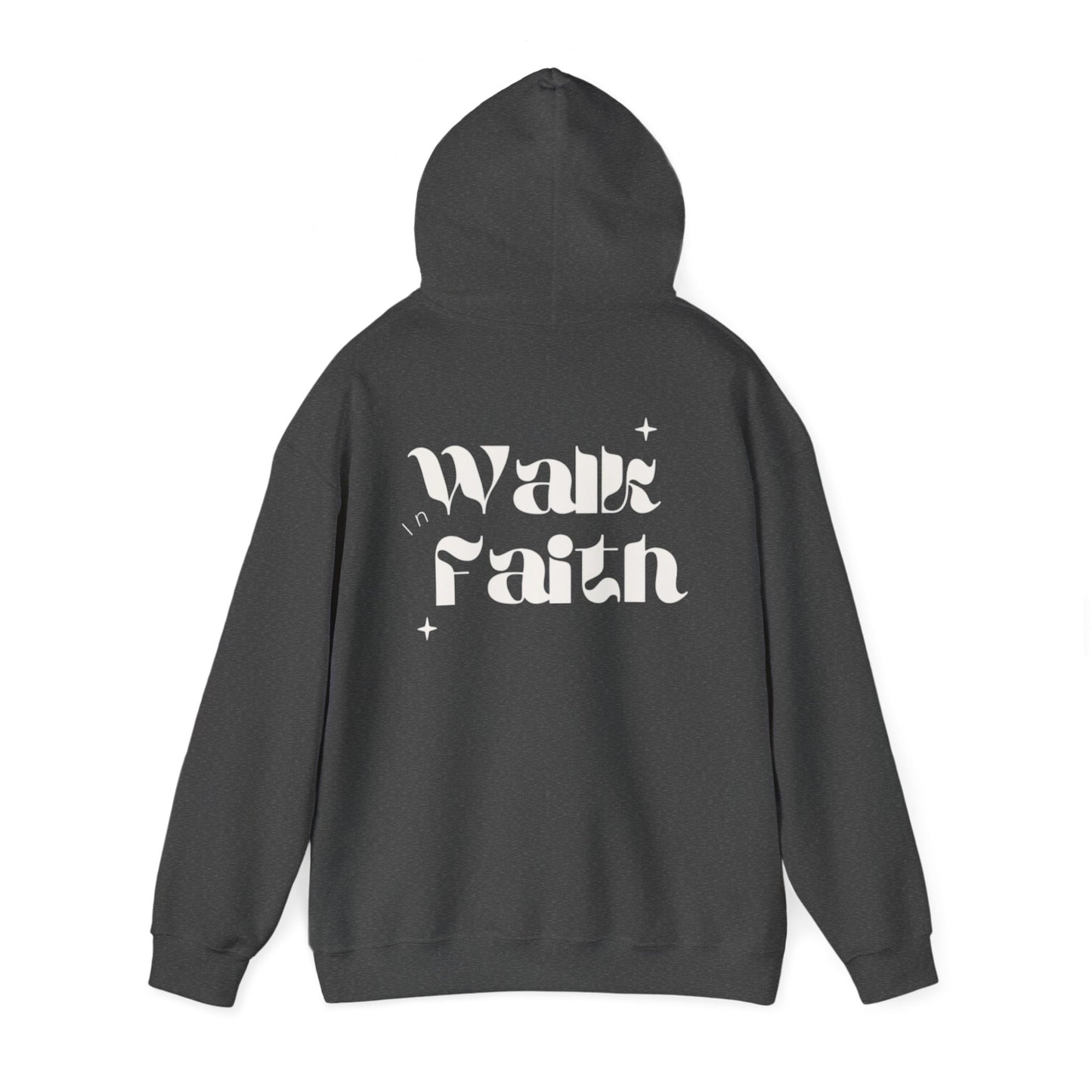 Walk in Faith Women's Heavy Blend™ Hooded Sweatshirt