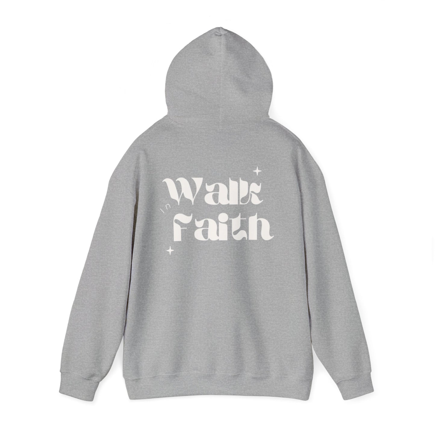 Walk in Faith Women's Heavy Blend™ Hooded Sweatshirt